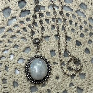 moonstone Pendant Necklace